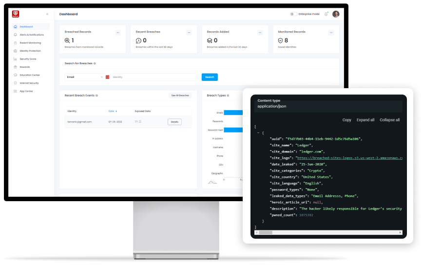 HEROIC Platform Notifications Dashboard
